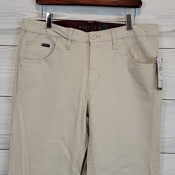Marc Ecko Cut & Sew Mens cotton stone beige jeans Size 34X32 - Picture 3 of 16